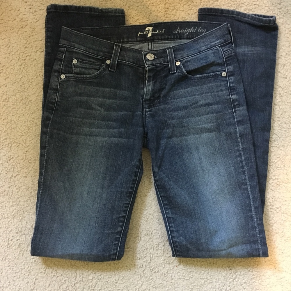 7  For All Mankind Midrise Jeans